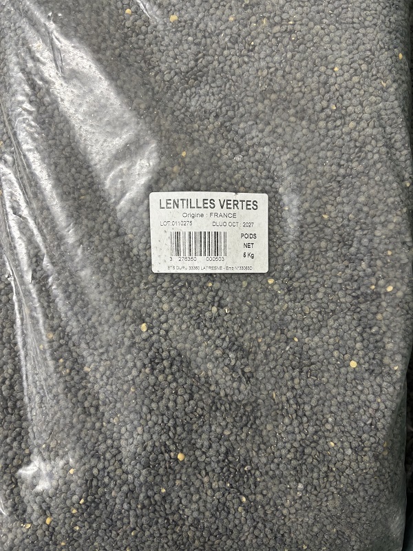 LENTILLE  5KG  FR