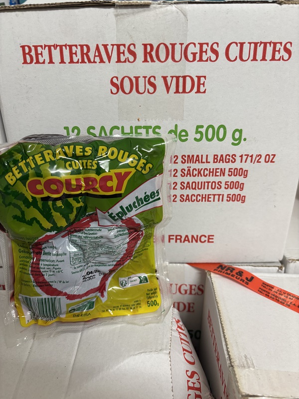 BETTERAVE  CUITE  500 GR  FRA
