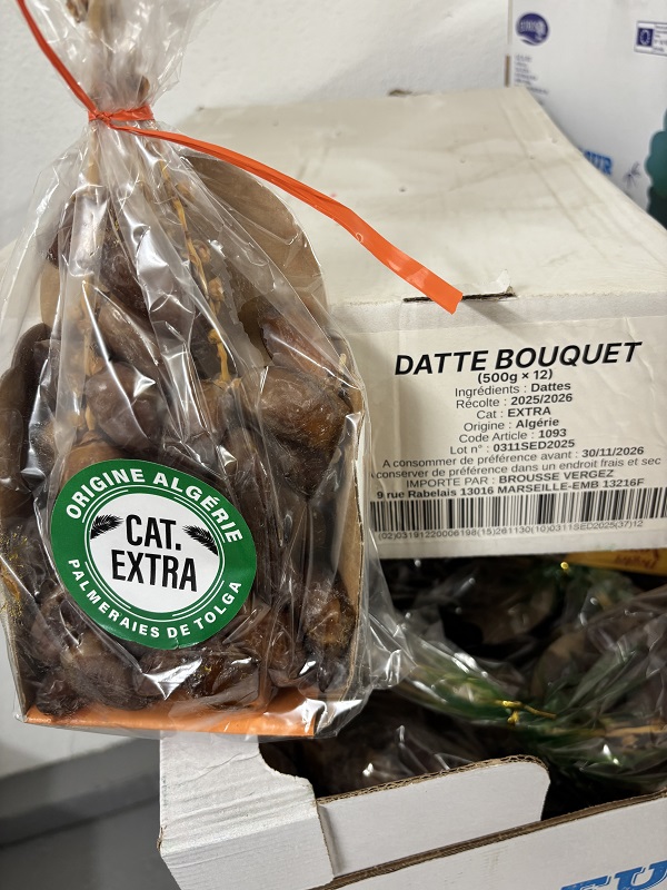 DATTE BOUQUET 500G  TUNISIE